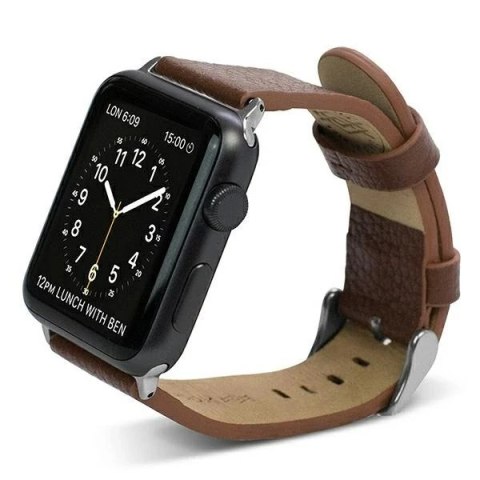 Pasek do smartwatcha X-Doria Lux do Apple Watch 38/40/41mm brązowy/brown 23820