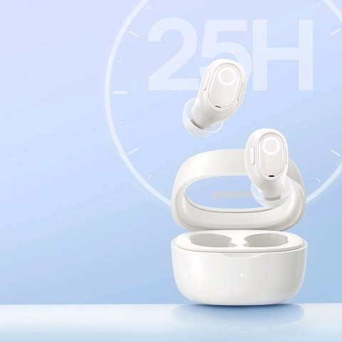 Słuchawki bezprzewodowe TWS Bluetooth 5.3 Baseus Bowie białe