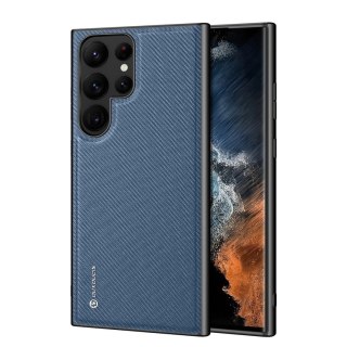 Etui ochronne Dux Ducis Fino do Samsung Galaxy S23 Ultra pokrowiec z silikonową ramką Niebieskie