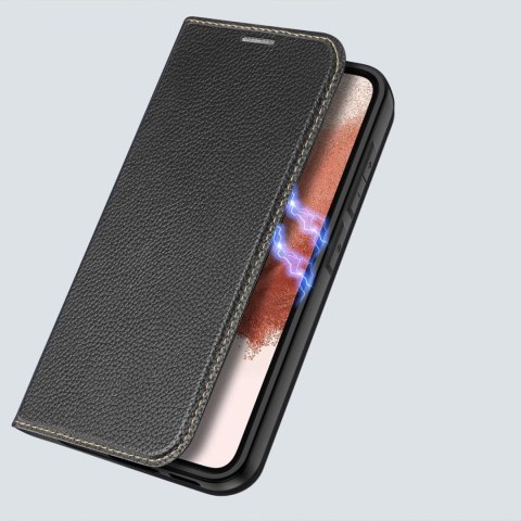 Etui ochronne Dux Ducis Skin X2 do Samsung Galaxy S23+ pokrowiec z klapką portfel podstawka czarne