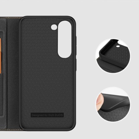 Etui ochronne Dux Ducis Skin X2 do Samsung Galaxy S23+ pokrowiec z klapką portfel podstawka czarne