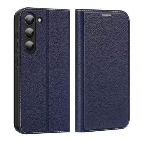 Etui ochronne Dux Ducis Skin X2 do Samsung Galaxy S23+ pokrowiec z klapką portfel podstawka niebieskie