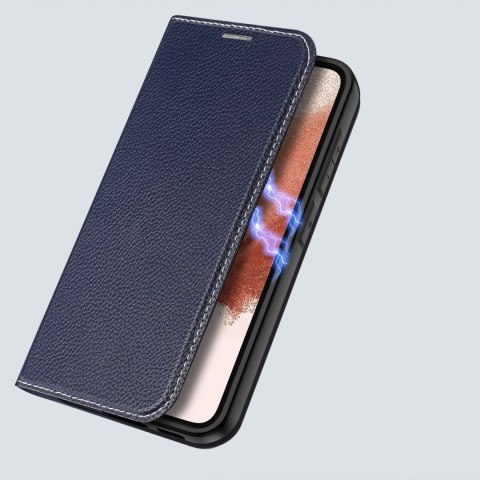 Etui ochronne Dux Ducis Skin X2 do Samsung Galaxy S23+ pokrowiec z klapką portfel podstawka niebieskie