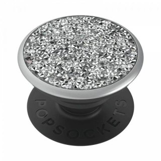 Uchwyt i podstawka do telefonu Popsockets 2 Swarovski Crystals srebrny/silver