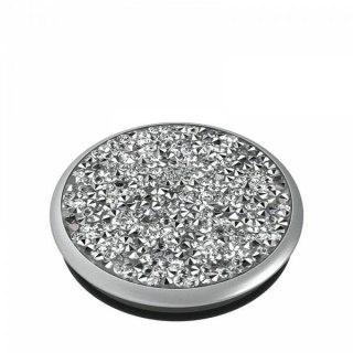 Uchwyt i podstawka do telefonu Popsockets 2 Swarovski Crystals srebrny/silver