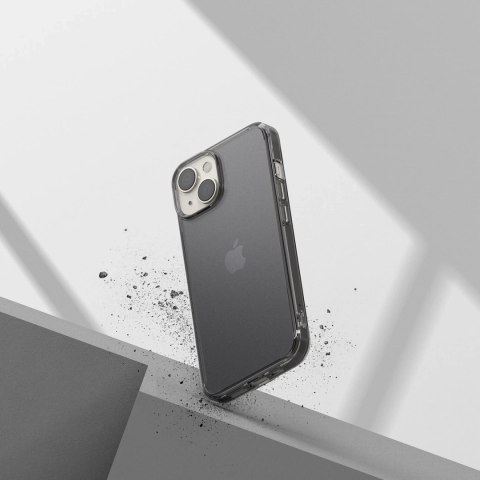Etui Ringke Fusion Matte do iPhone 14 Plus pokrowiec z żelową ramką szary