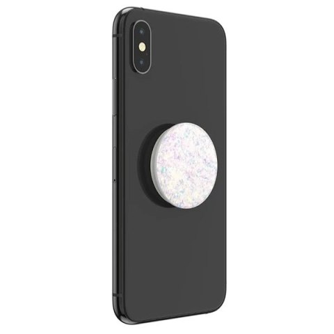 Uchwyt i podstawka do telefonu Popsockets 2 Iridescent Confetti White