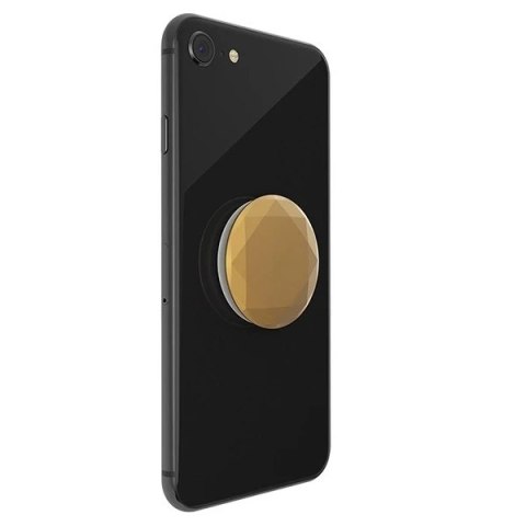 Uchwyt i podstawka do telefonu Popsockets 2 Metallic Diamond Medallion Gold