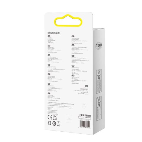 Baseus Dynamic 2 Series kabel USB-A - Lightning 2.4A 480Mb/s 1m zielony