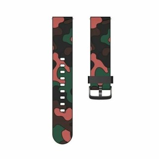 Pasek do Smartwatcha Beline pasek Camo uniwersalny do 20mm wzór 1