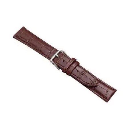 Pasek do Smartwatcha Beline pasek Croco uniwersalny do 20mm brązowy/brown