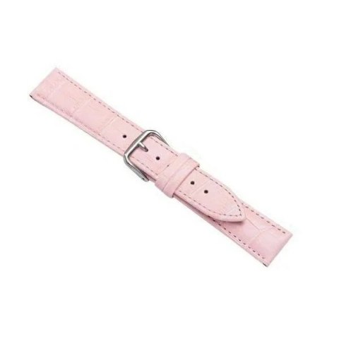 Pasek do Smartwatcha Beline pasek Croco uniwersalny do 20mm różowy/pink