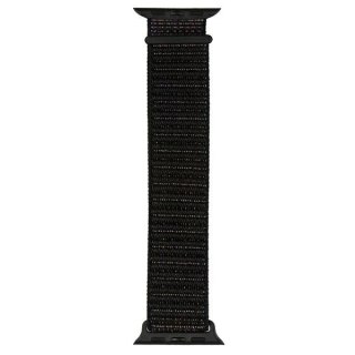 Pasek do smartwatcha Beline Nylon do Apple Watch 38/40/41mm czarny /black