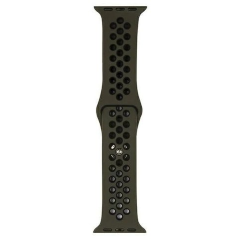 Pasek do smartwatcha Beline Sport Silicone do Apple Watch 38/40/41mm brązowo-czarny brown/black