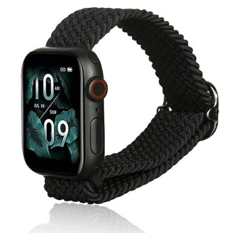 Pasek do smartwatcha Beline Textile do Apple Watch 38/40/41mm czarny /black