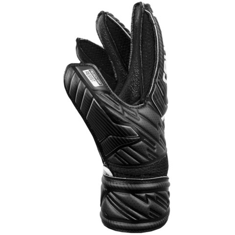 Rękawice bramkarskie Reusch Attrakt Resist Finger Support Junior czarne 5272610 7700 Rękawice bramkarskie Reusch Attrakt Resist Finger Support Junior czarne 5272610 7700