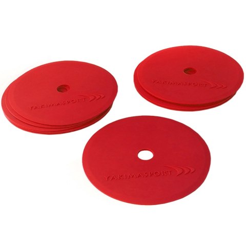 Zestaw znaczników pola Yakima Sport płaskie 10 szt. czerwone 100584 Zestaw znaczników pola Yakima Sport płaskie 10 szt. czerwone 100584