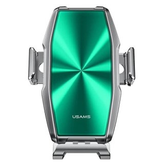 Uchwyt samochodowy do telefonu indukcyjny USAMSUS-CD134 15W Automatic do kratki went. Zenya CD134ZJ01 srebrny/silver