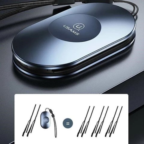 Zestaw naprawczy wycieraczek sam. USAMS Windshield Wiper Repair Tool ZB246XFQ01 (US-ZB246) szary/grey