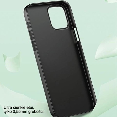 Etui Gentle do iPhone 12/12 Pro 6,1" USAMS IP12PPQR02 (US-BH614) biały/transparent white