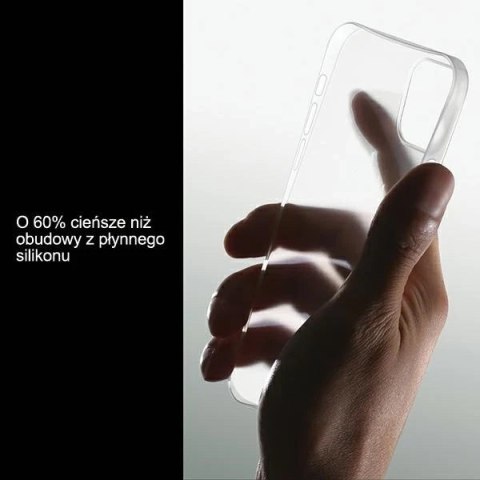 Etui Gentle do iPhone 12/12 Pro 6,1" USAMS IP12PPQR02 (US-BH614) biały/transparent white