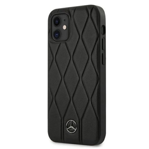 Etui Mercedes MEHCP12SMULBK do iPhone 12 mini 5,4" czarny/black hardcase Wave Line