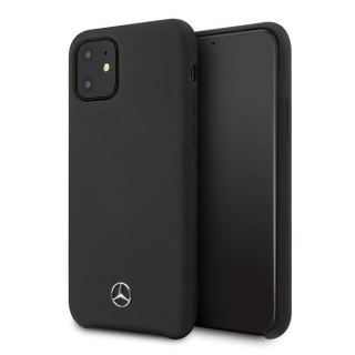 Etui Mercedes MEHCP12SSILBK do iPhone 12 mini 5,4" czarny/black hardcase Silicone Line