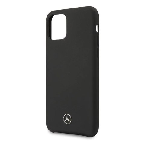 Etui Mercedes MEHCP12SSILBK do iPhone 12 mini 5,4" czarny/black hardcase Silicone Line