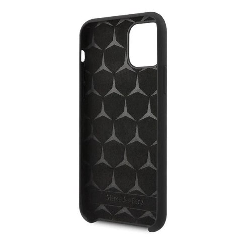 Etui Mercedes MEHCP12SSILBK do iPhone 12 mini 5,4" czarny/black hardcase Silicone Line