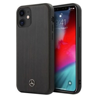Etui Mercedes MEHCP12SVWOBR do iPhone 12 mini 5,4" brązowy/brown hardcase Wood Line Rosewood