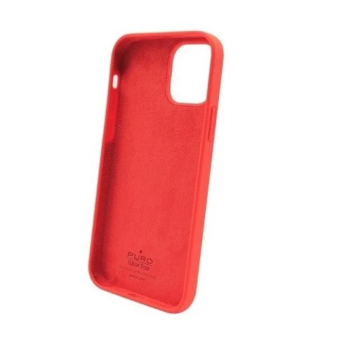 Etui Puro ICON AntiMicrobial do iPhone 12 mini 5,4" czerwony/red IPC1254ICONRED