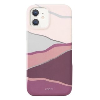 Etui UNIQ Coehl Ciel do iPhone 12 mini 5,4" różowy/sunset pink