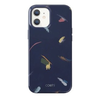 Etui UNIQ Coehl Reverie do iPhone 12 mini 5,4" niebieski/prussian blue