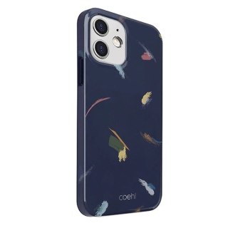 Etui UNIQ Coehl Reverie do iPhone 12 mini 5,4" niebieski/prussian blue