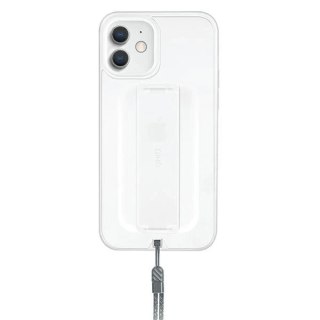 Etui UNIQ Heldro do iPhone 12 mini 5,4" biały/natural frost Antimicrobial