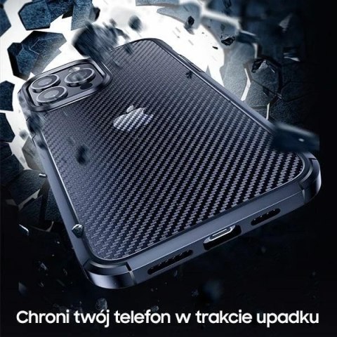 Etui USAMS Armour do iPhone 13 mini 5,4" czarny/black IP13MIKJ01 (US-BH772)