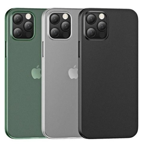 Etui USAMS Gentle do iPhone 12 Pro Max 6,7" zielony/transparent green IP12PMQR03 (US-BH610)