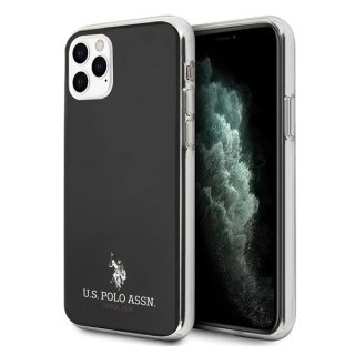 Etui na telefon US Polo USHCN65TPUBK do Apple iPhone 11 Pro Max czarny/black Shiny