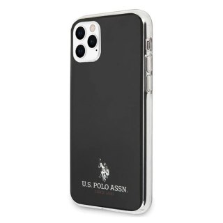Etui na telefon US Polo USHCN65TPUBK do Apple iPhone 11 Pro Max czarny/black Shiny