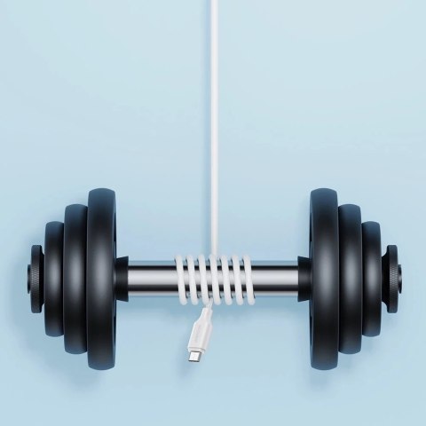 Joyroom kabel USB-A - Micro USB 480Mb/s 2.4A 0.25m biały (S-UM018A9)