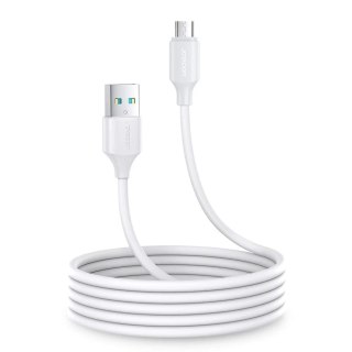 Joyroom kabel USB-A - Micro USB 480Mb/s 2.4A 2m biały (S-UM018A9)