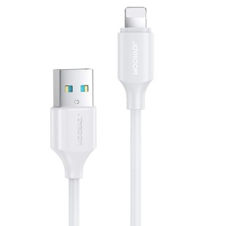 Joyroom kabel do ładowania / transmisji danych USB - Lightning 2.4A 0,25m czarny (S-UL012A9)
