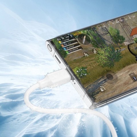 Joyroom kabel do ładowania / transmisji danych USB - USB Typ C 3A 0,25 m czarny (S-UC027A9)