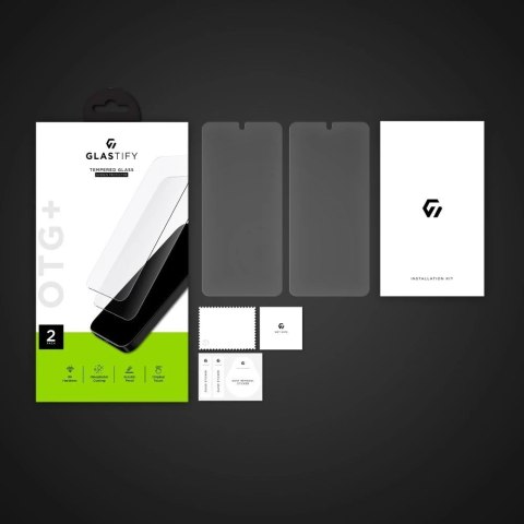 Szkło hartowane Glastify OTG+ 2-pack do Samsung Galaxy S23 Clear