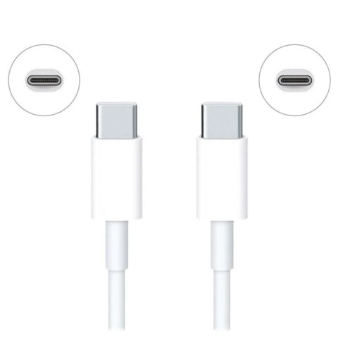 Xiaomi kabel USB Typ C - USB Typ C 100W 480Mbps 1,5m biały (SJV4108GL)