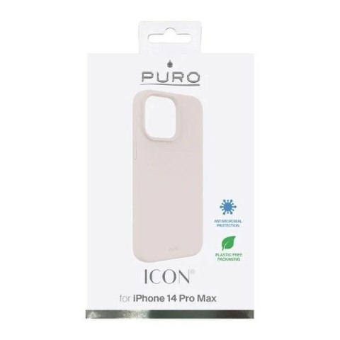 Etui Puro ICON Cover do iPhone 14 Pro Max 6,7" piskowy róż/pink IPC14P67ICONROSE
