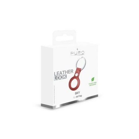 Etui Puro SKY do Case AirTag EcoSkin ATSKY1RED brelok czerwony/red