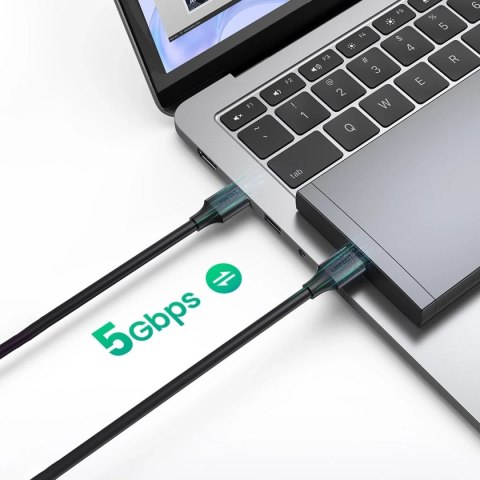 Kabel UGREEN przewód USB 3.2 Gen 1 3 m czarny (US128 90576)