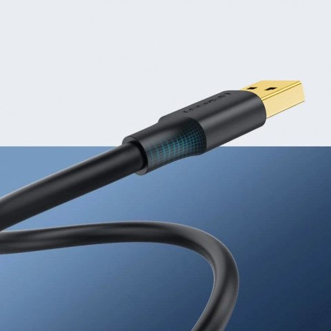 Kabel UGREEN przewód USB - USB (męski - USB 3.2 Gen 1) 1 m czarny (US128 10370)