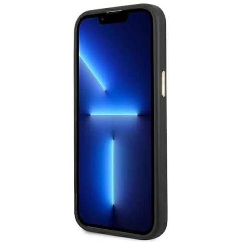 Etui Guess GUHCP14XHG4SHK do Apple iPhone 14 Pro Max 6,7" czarny/black hard case 4G Vintage Gold Logo